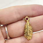 Phoenix Earrings Sterling Silver 925 with Zircon Stone